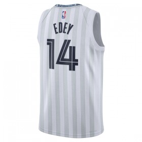 Män Memphis Grizzlies Tröja Zach Edey Nike 2025-26 City Edition Grå Swingman